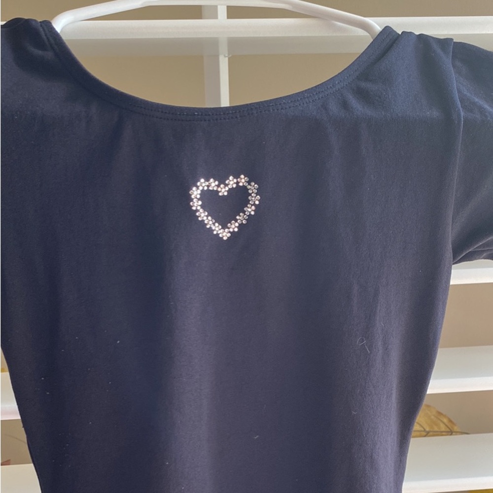 Girl’s sz M black leotard